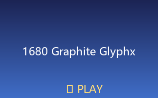 Graphite glyph