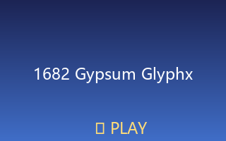 Gypsum glyph