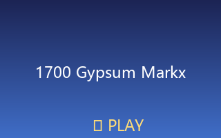 Gypsum mark
