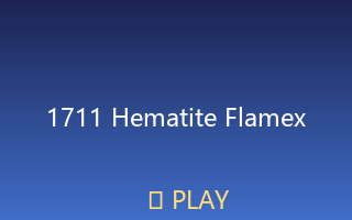 Hematite flame