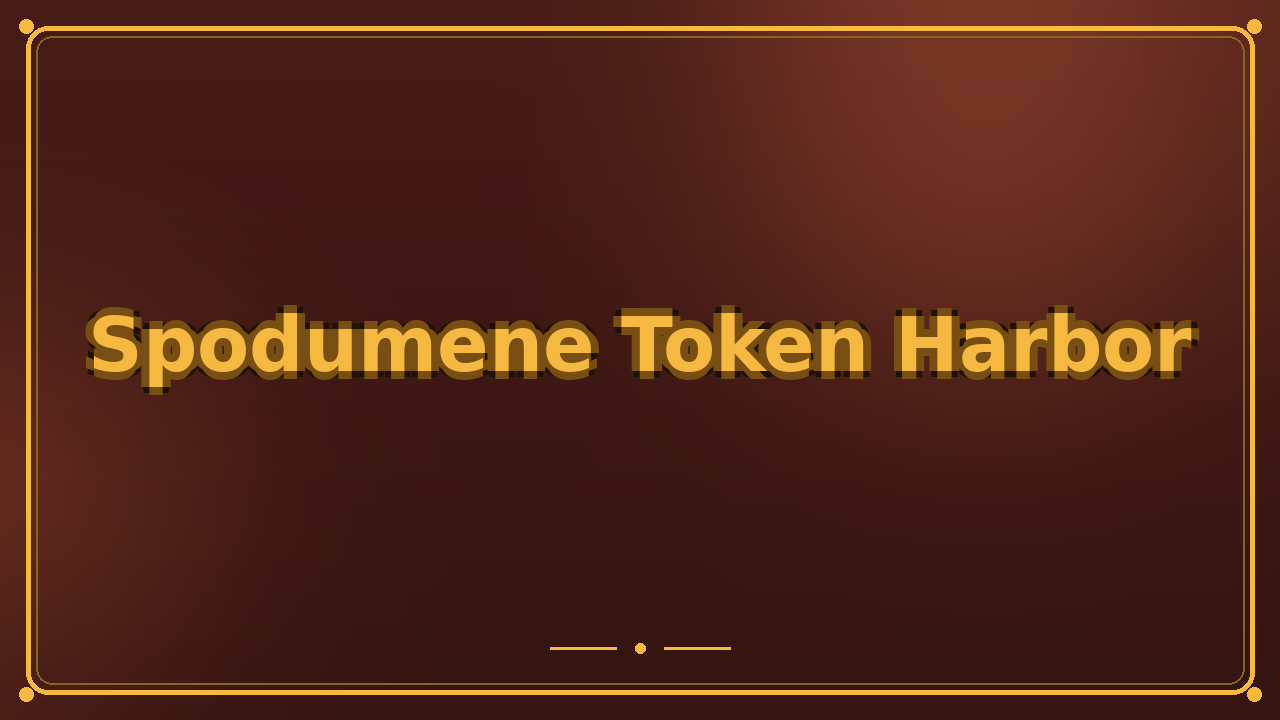 Spodumene Token Harbor