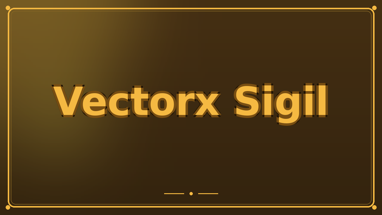 Vectorx Sigil