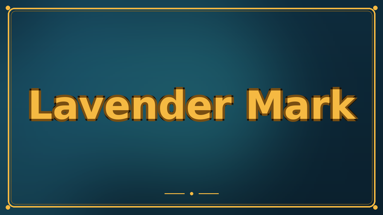 Lavender Mark