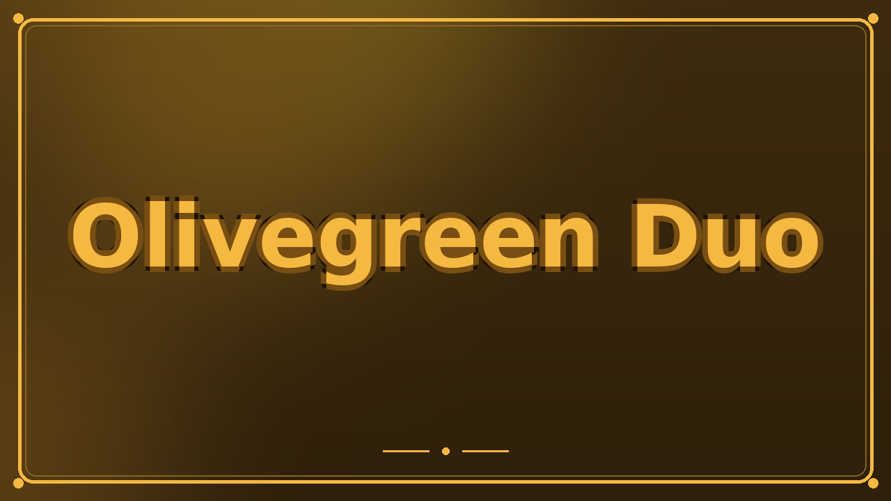 Olivegreen Duo